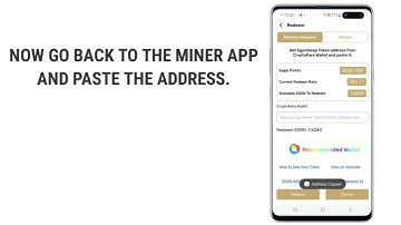 Step by step guide on how to withdraw your eagle coin(Egon coin) from the mining app.