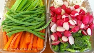 Healthy Meal Prep: A Week of Veggies | Clean & Delicious