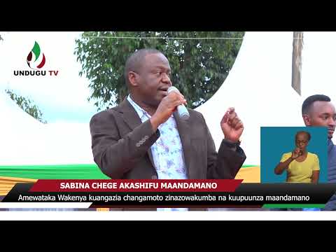 SABINA CHEGE AKASHIFU MAANDAMANO