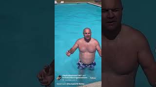 Shadow Swimmer Has a Few Words to Say 🏊‍♂️🩳🧑🏻‍🦲#shadowboxer #funny #comedy