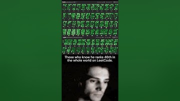 Meet Jingzhe Tang: Top 50 LeetCode Coder & ICPC Star #leetcode #competitiveprogramming #codeforces