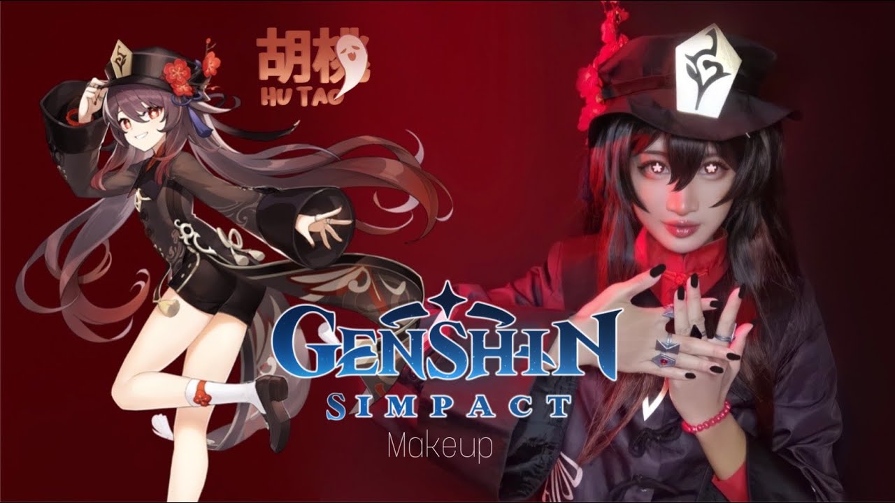 Hutao [ Genshin Impact ] Makeup Tutorial by Irene01 (Sub JP)