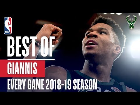 Giannis Antetokounmpo's Best Play From Every Game Of The 2018-19 Season!