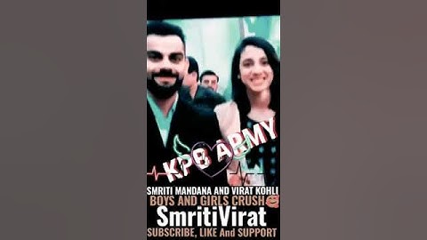 💖🌹Virat Kohli 💞 Smriti Mandhana🌹💖24b Gold-Mood❤️#youtubeshorts #cricket #trending #shorts #kpbarmy