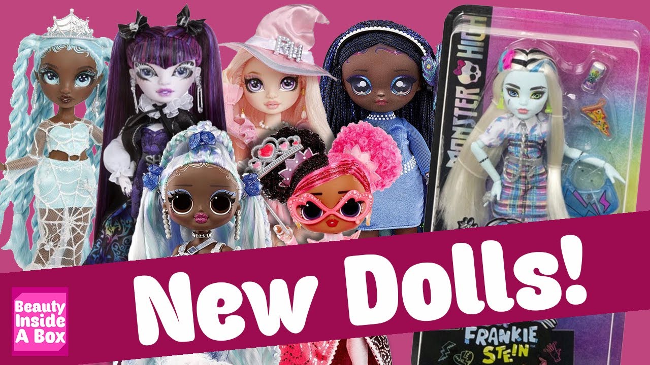 NEW Barbie, Monster High, Rainbow High, LOL Surprise OMG & More