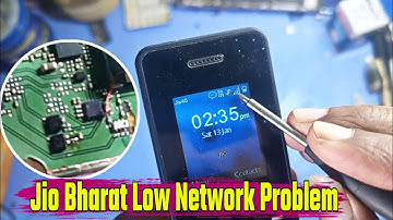 jio bharat low network problem | jio bharat phone network problem | jio bharat phone low network