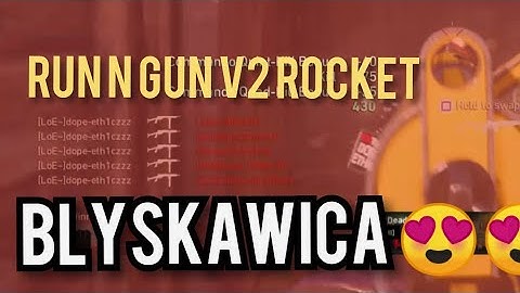 Run N Gun "V2 ROCKET" on "SHIPMENT" / "SHIPMENT 1944" - "CALL OF DUTY WW2" - "COD WWII" - "COD WW2"