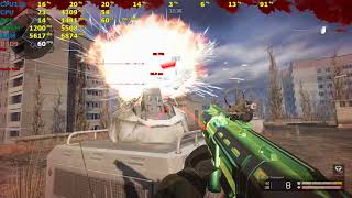 Benchmark - GTX 1080 Ti - Warface - Special Operation Pripyat - Easy Difficulty