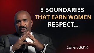 5 Boundaries That Instantly Earn a Woman's Respect – Steve Harvey's Powerful Advice