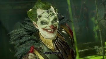 Mortal kombat 11 The joker VS noob saibot all intro dialogue