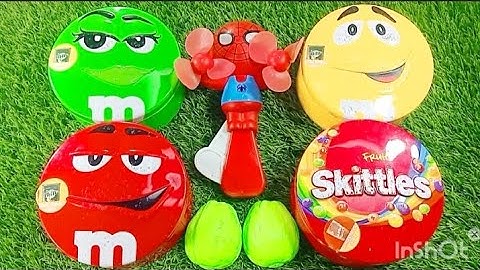 Satisfying Video | Unpacking 4 M&M