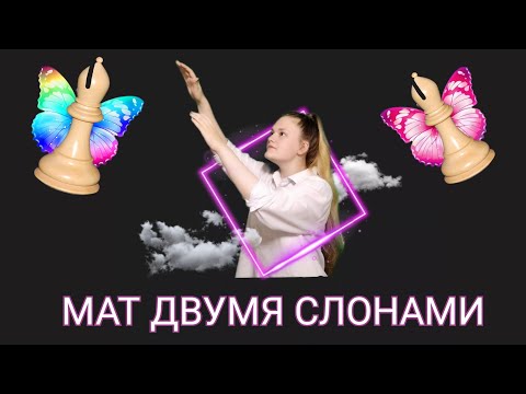 Мат двумя слонами - самый подробный разбор!