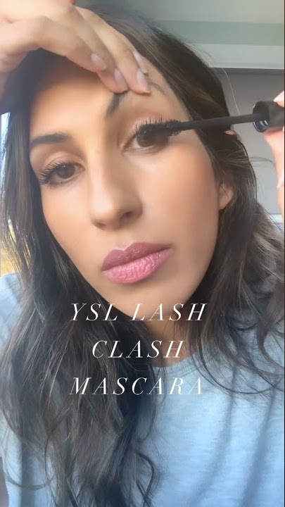 YVES SAINT LAURENT NEW LASH CLASH EXTREME VOLUME MASCARA REVIEW  #YVESSAINTLAURENT #YSLMASCARA 