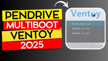 COMO CRIAR UM PENDRIVE MULTIBOOT COM VENTOY (2025) RÁPIDO E FÁCIL