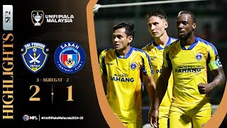 Sri Pahang FC 2-1 Sabah FC | Highlights | Unifi Piala Malaysia 2024-25 | SF2