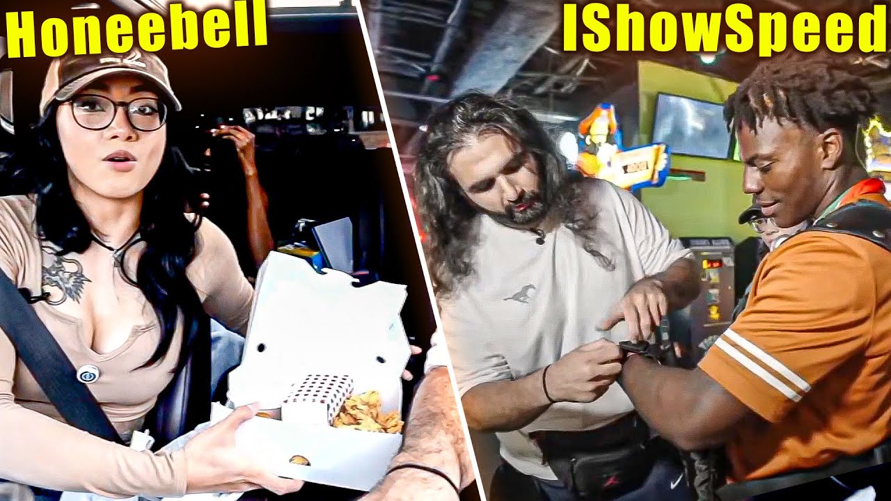 Texas Food Tour with Honeebell & Laser Tag with IShowSpeed | Esfand Livestream 16.09.2025
