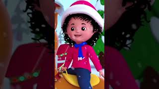 Video thumbnail of "Jingle Bell เพลงคริสต์มาสสำหรับเด็ก #short #JingleBell #reels #cartoon #christmas"