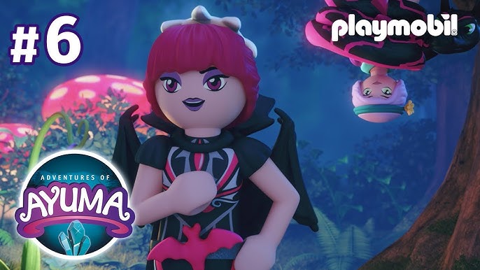 Playmobil Les Aventures d'Ayuma - Fée Cristal et Fée Lune avec