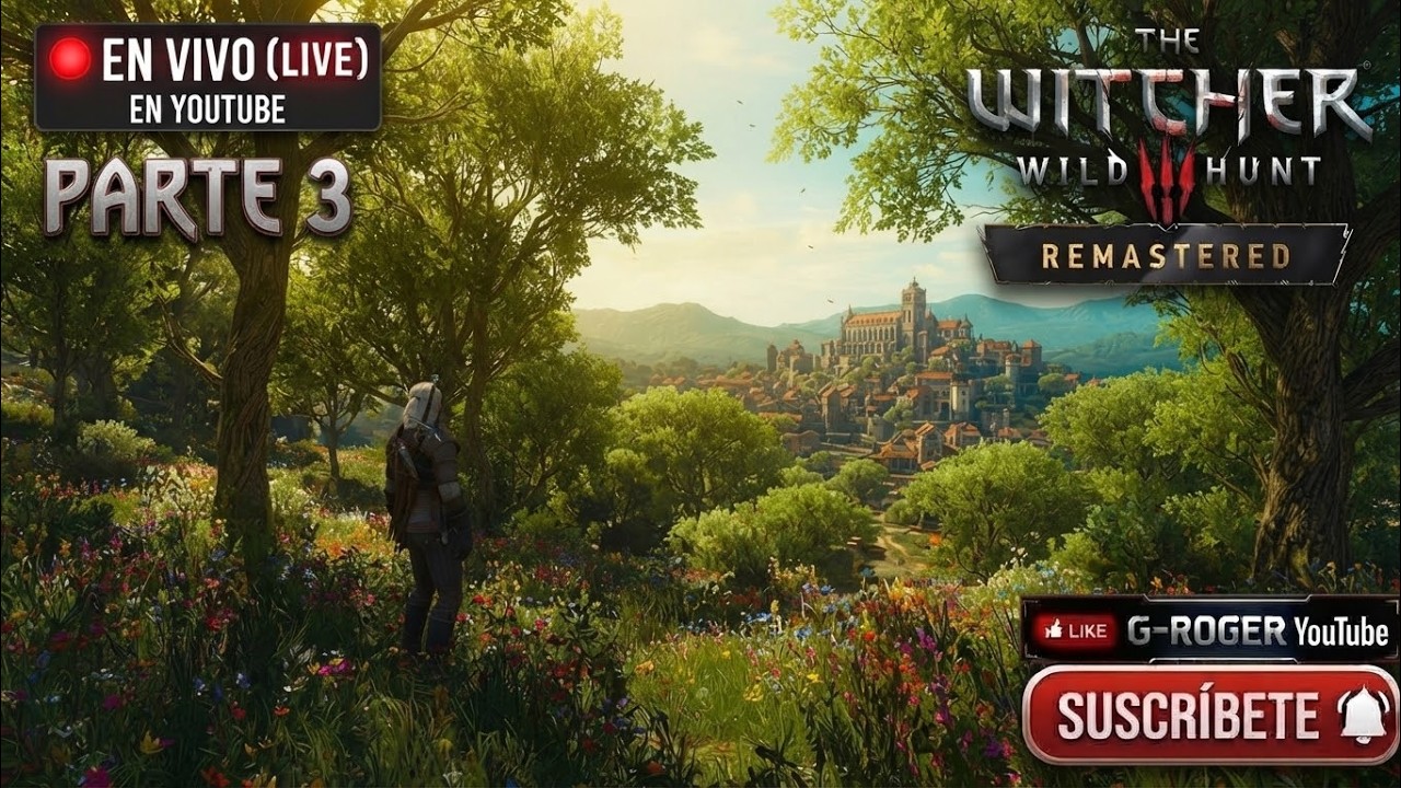 ¡CONTRATOS DE BRUJO Y NUEVA CIUDAD! ⚔️🔥 The Witcher 3 Remaster en Nintendo Switch 2 (Parte 3)