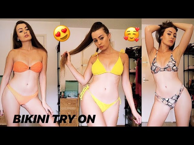 BIKINI TRY ON HAUL WITH NEWCHIC + REVIEW - YouTube