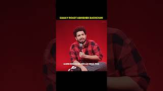 samay raina roast abhishek bachchan 😅