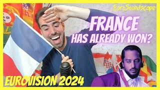 Slimane - Mon Amour | France 🇫🇷 | Eurovision 2024 | LIVE REACTION AND REVIEW