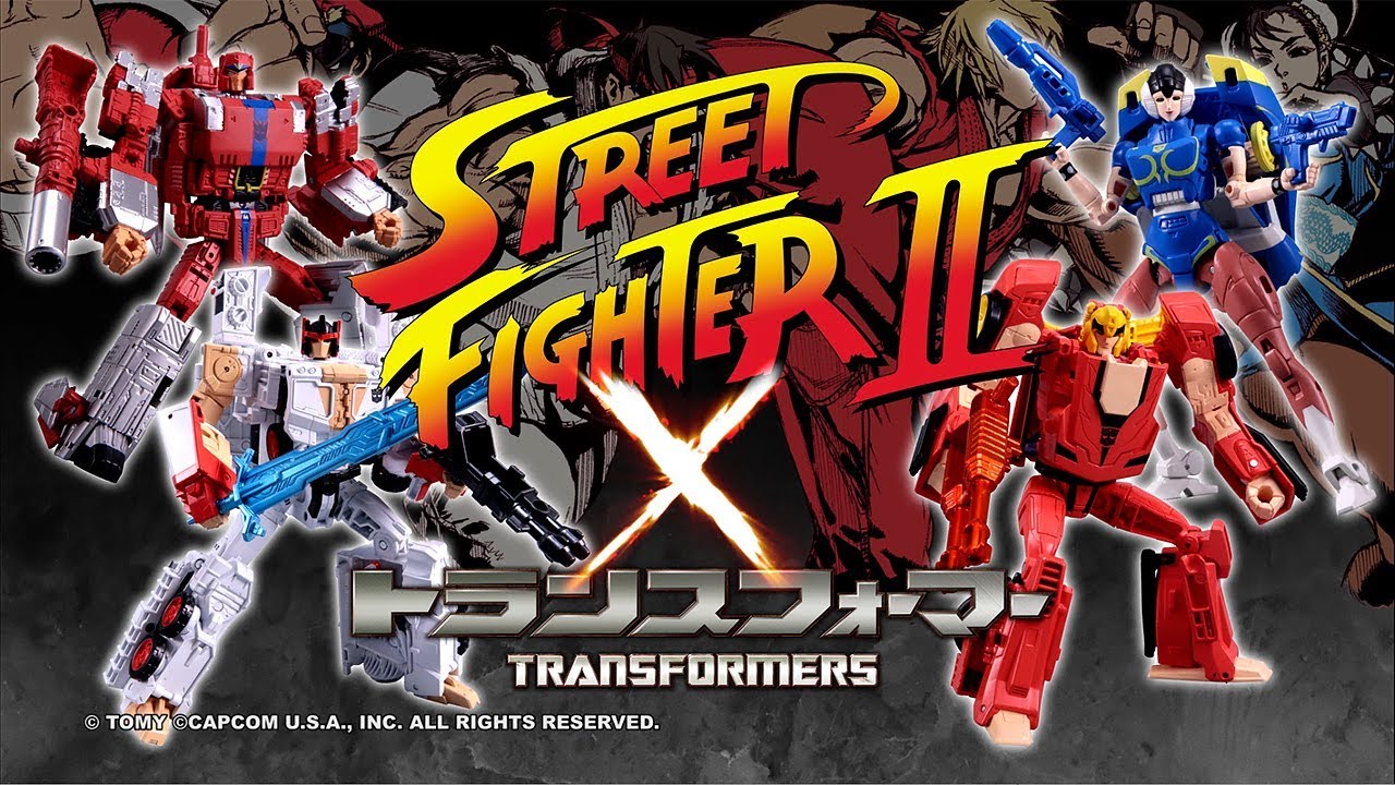 Takara STREET FIGHTER II x TRANSFORMERS KEN vs CHUN-LI