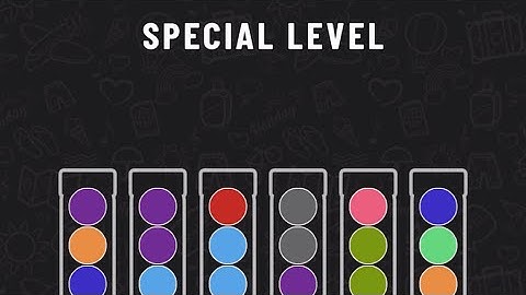 Ball Sort Puzzle Special Level After 155 #ballsortpuzzle #ballsortpuzzlegameplay #puzzlegame