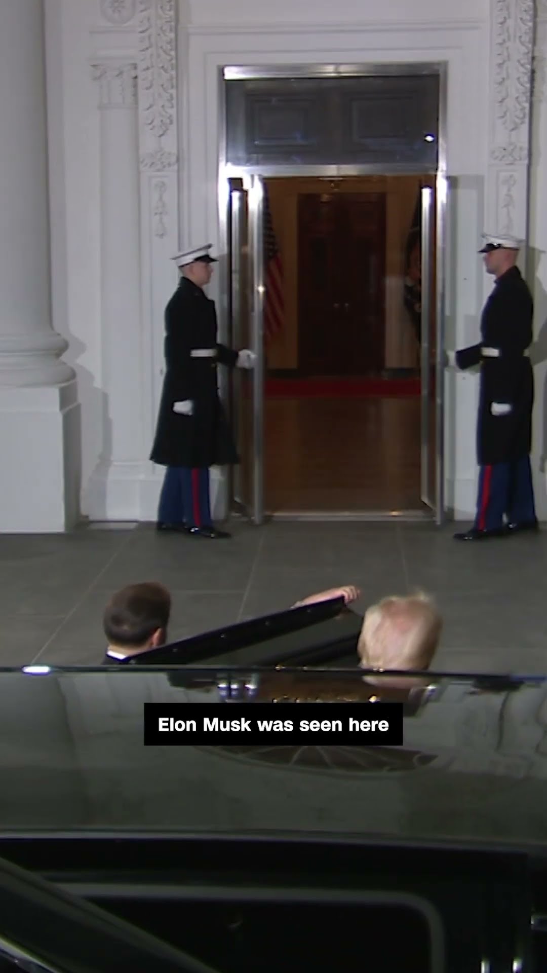 Trump arrives back home to White House