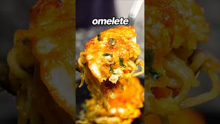 Maggi Omelette Recipe #shorts #omelette #egg #maggi #maggiomelette #streetfood