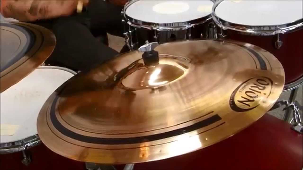 Orion X10 Impact Ride 21" Bronze B10 Cymbal Sound Check (Amílcar Christófaro)