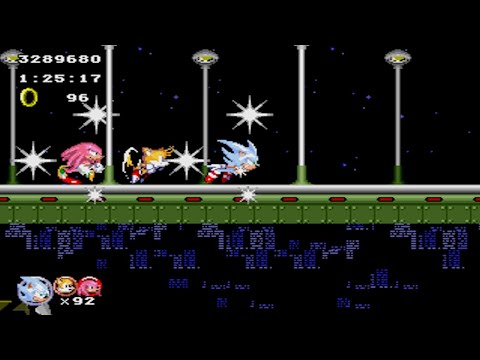 Sonic Classic Heroes (Jan 2022 Ver.): Part 7: Emerald Hill Zone (Team Hyper  Chaotix) 