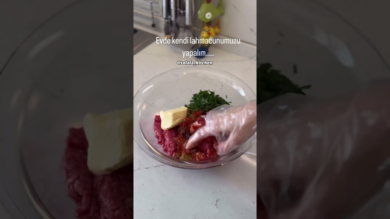 Evde kendi lahmacunumuzu kendimiz yapalım #yemek #yemektarifleri #nefisyemektarifleri #tarif #keşfet