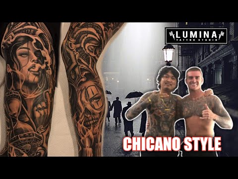 Female Chicano Tattoo Designs