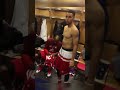 Kobe Signing Steph Curry S Jersey After The 2016 All Star Game 