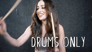 DRUMS ONLY: DISTURBED - THE LIGHT - DRUM COVER BY MEYTAL COHEN