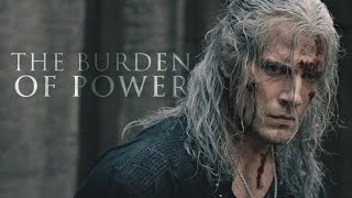 Geralt Of Rivia The Witcher The Burden Of Power Henry Cavill