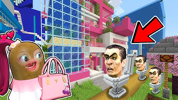 RUMAH MOMON DI KEPUNG PASUKAN SKIBIDI TOILET ft @BANGJBLOX | MINECRAFT​