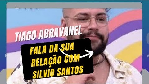 BBB22 | Tiago Abravanel conta como é sua relação com Silvio Santos 😪😪😪