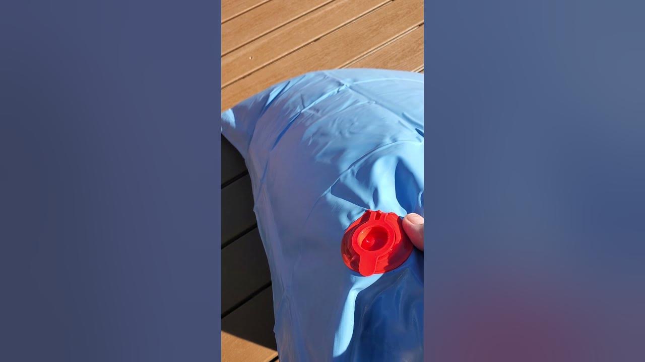 How to install an Air Pillow on your swimming pool Closing Pool Winter