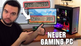 Mein neuer Gaming PC  & Setup 2021 - FPS Vergleich in CS:GO! 