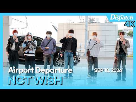 NCT WISH, Incheon International Airport DEPARTURE