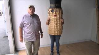 Original Mr Peanut Advertising Costume