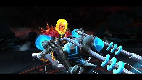 MCOC UNCOLLECTED Red Goblin & Cosmic Ghost Rider - 1st encounter review - RECURSION Chapter 3 bosses