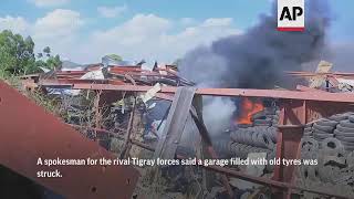 Capital of Tigray hit by new Ethiopia airstrikes