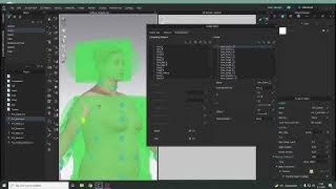 Make yourself an avatar in CLO3D part 2_arrangement points