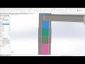 Creating splice joints and bolted steel connections with SolidSteel parametric for SOLIDWORKS