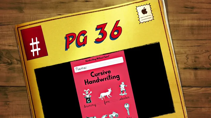 Cursive review  pg.  36 Word DEMO -  no verbal cues, with soundtrack