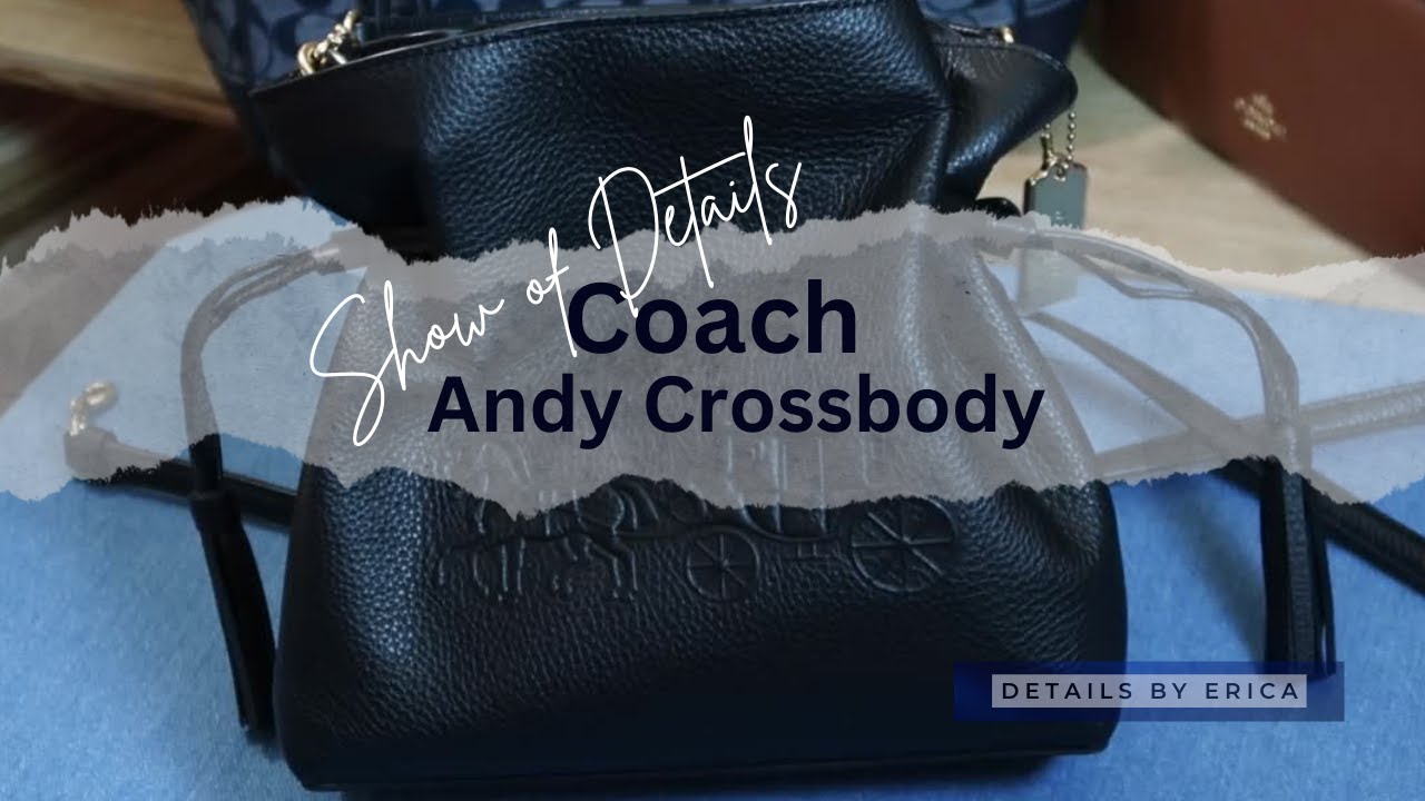 Coach outlet bags Andy Crossbody With Horse And Carriage 