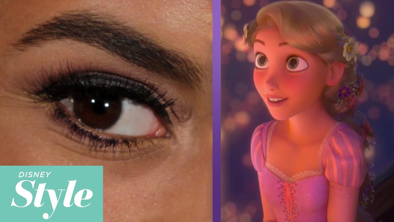 Tangled Inspired Makeup Tutorial Disney Style YouTube